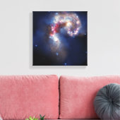 アンテナ銀河系 キャンバスプリント (インサイチュ (リビング))