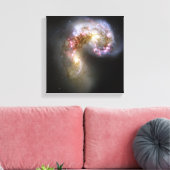 アンテナ銀河系 キャンバスプリント (インサイチュ (リビング))