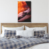 アンテロープのラダー キャンバスプリント (インサイチュ (寝室))