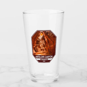 アンテロープキャニオンアリゾナトラベルエンブレム タンブラーグラス