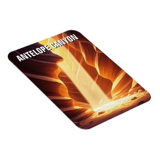 アンテロープキャニオンナバホネイションサミナリー マグネット (右側)