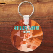 アンテロープキャニオンページアリゾナヴィンテージ キーホルダー (正面)