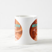 アンテロープキャニオンページアリゾナヴィンテージ コーヒーマグカップ (中央)