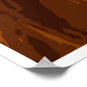 アンテロープキャニオンヴィンテージポスター ポスター (角)