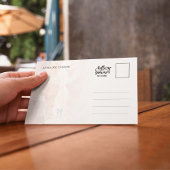 アンテロープキャニオン水彩絵葉書 招待状