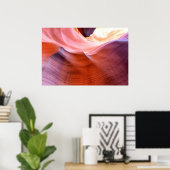 アンテロープキャニオン ポスター (ホームオフィス)