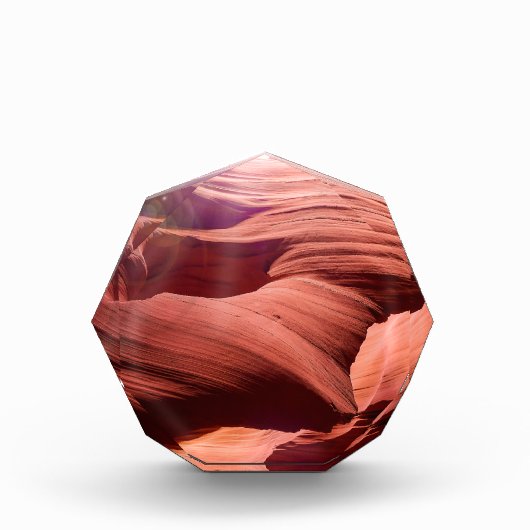 アンテロープキャニオン | Zazzle_Growstore フォトブロック (正面)