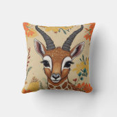 アンテロープフローラスケッチ クッション (裏面)