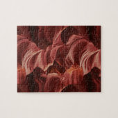 アンテロープ渓谷の抽象的な旋回パターン ジグソーパズル (横)