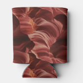 アンテロープ渓谷の抽象的な旋回パターン 缶クーラー (裏面)