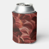 アンテロープ渓谷の抽象的な旋回パターン 缶クーラー (缶裏面)