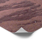 アンテロープ渓谷の水彫り岩 ポスター (角)