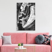 アンテロープ渓谷の洞窟 キャンバスプリント (インサイチュ (リビング))