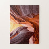 アンテロープ渓谷アリゾナ。 ジグソーパズル (縦)