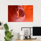 アンテロープ渓谷ポスター ポスター (ホームオフィス)