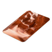 アンテロープ渓谷、自然点灯 マグネット (左側)