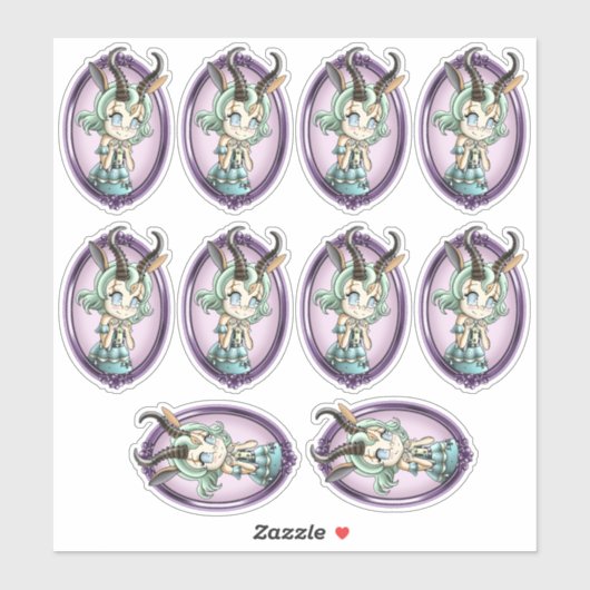 アンテロープ貼りシール シール (シート)