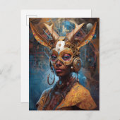 アンテロープ・ヘアドスSFサイバパンク ポストカード (正面/裏面)