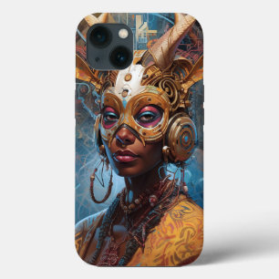 アンテロープ・ヘアドスSFサイバパンク iPhone 13ケース
