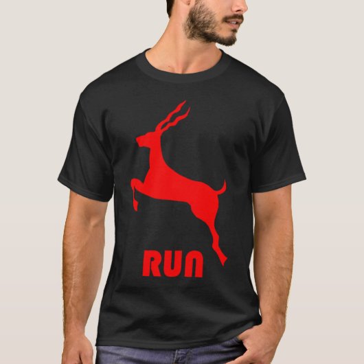 アンテロープ レッド Tシャツ (正面)