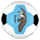 アンテータハッピートゥーンイラストレーション サッカーボール (回転)