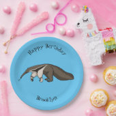 アンテータハッピートゥーンイラストレーション ペーパープレート (パーティー)