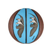 アンテータハッピートゥーンイラストレーション ミニバスケットボール (縦)