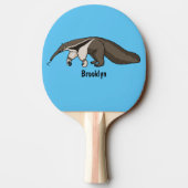 アンテータハッピートゥーンイラストレーション 卓球ラケット (裏面)