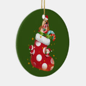 アンテータースクリスマスソーキング セラミックオーナメント (右)