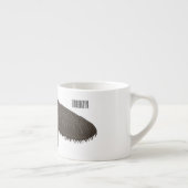 アンテータートゥアのイラストレーション エスプレッソカップ (右)