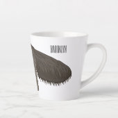 アンテータートゥアのイラストレーション カフェラテマグ (右)