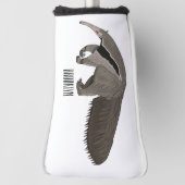 アンテータートゥアのイラストレーション ゴルフヘッドカバー (回転90)