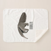 アンテータートゥアのイラストレーション シェルパブランケット (正面(横))