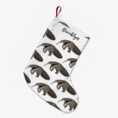 アンテータートゥアのイラストレーション スモールクリスマスストッキング (正面 (吊り時))