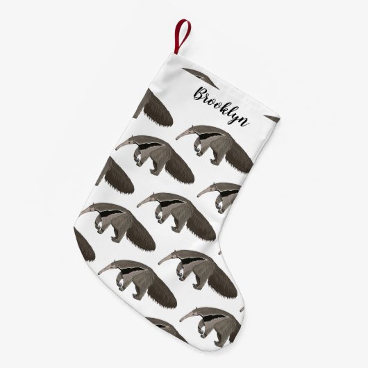 アンテータートゥアのイラストレーション スモールクリスマスストッキング (正面 (吊り時))