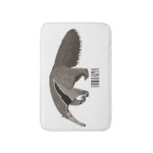 アンテータートゥアのイラストレーション バスマット (正面縦)