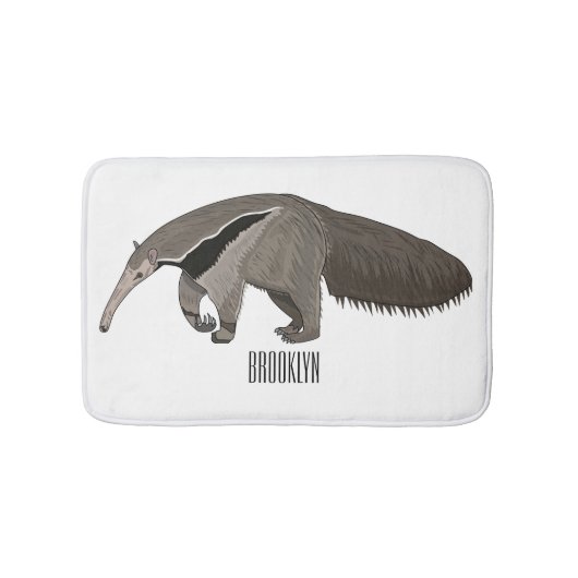 アンテータートゥアのイラストレーション バスマット (正面)