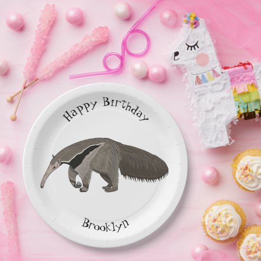 アンテータートゥアのイラストレーション ペーパープレート (パーティー)