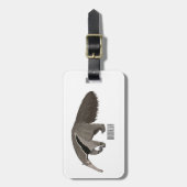 アンテータートゥアのイラストレーション ラゲッジタグ (正面縦)