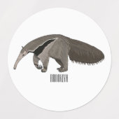 アンテータートゥアのイラストレーション ラベル (デザイン2)