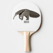 アンテータートゥアのイラストレーション 卓球ラケット (裏面)