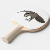 アンテータートゥアのイラストレーション 卓球ラケット (正面アングル)