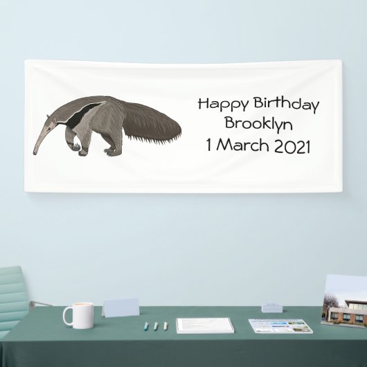 アンテータートゥアのイラストレーション 横断幕 (トレードショー)