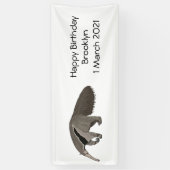 アンテータートゥアのイラストレーション 横断幕 (縦)