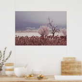 アンテ凍っていロープ島の眺め – ユタ州 – ポスター (キッチン)