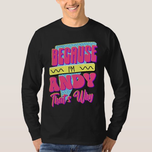 アンディだからそういうの Tシャツ (正面)