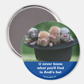 アンディの帽子 マグネット (正面/裏面)
