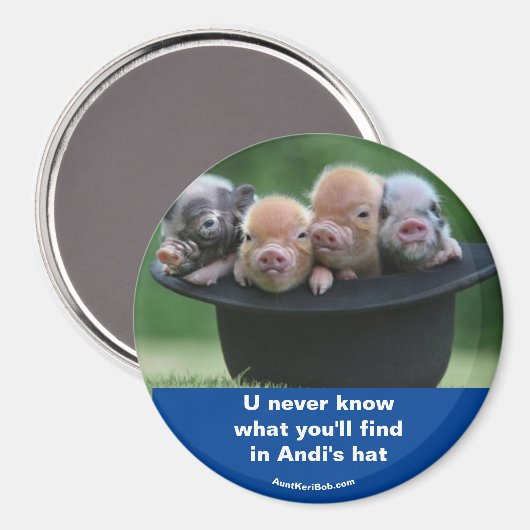 アンディの帽子 マグネット (正面/裏面)