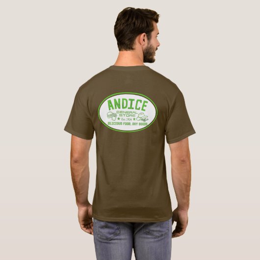 アンディス・ジェネラルストア Tシャツ (裏面フル)