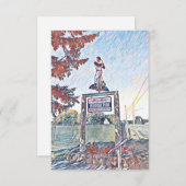 アンディパフコ記念公園 サンキューカード (正面/裏面)